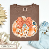 Boho Lace Pumpkin Tee.
