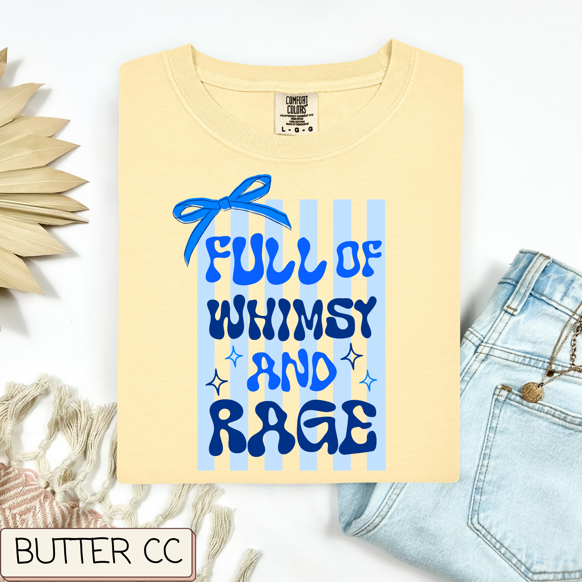 Striped Whimsy And Rage Tee.