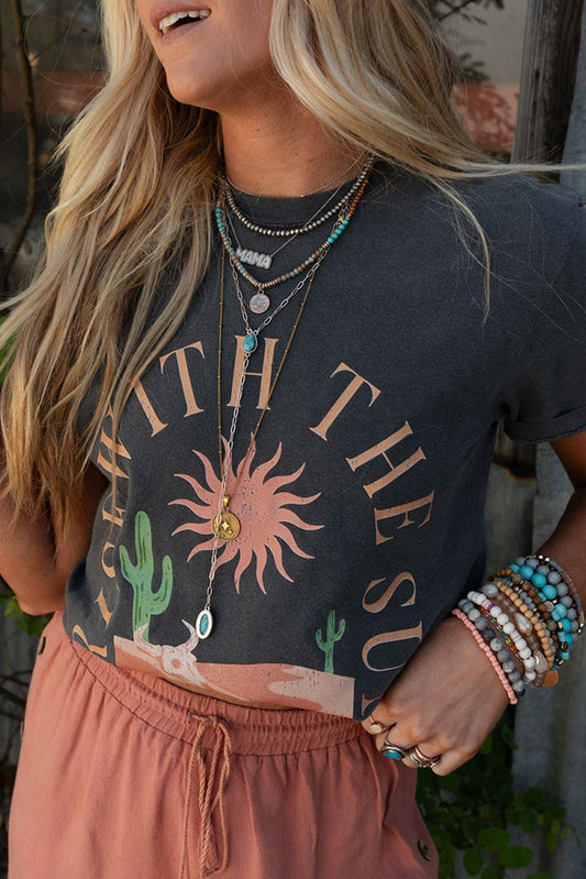 Rise with Sun Western Top
