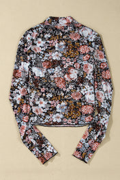 Floral Mesh Top