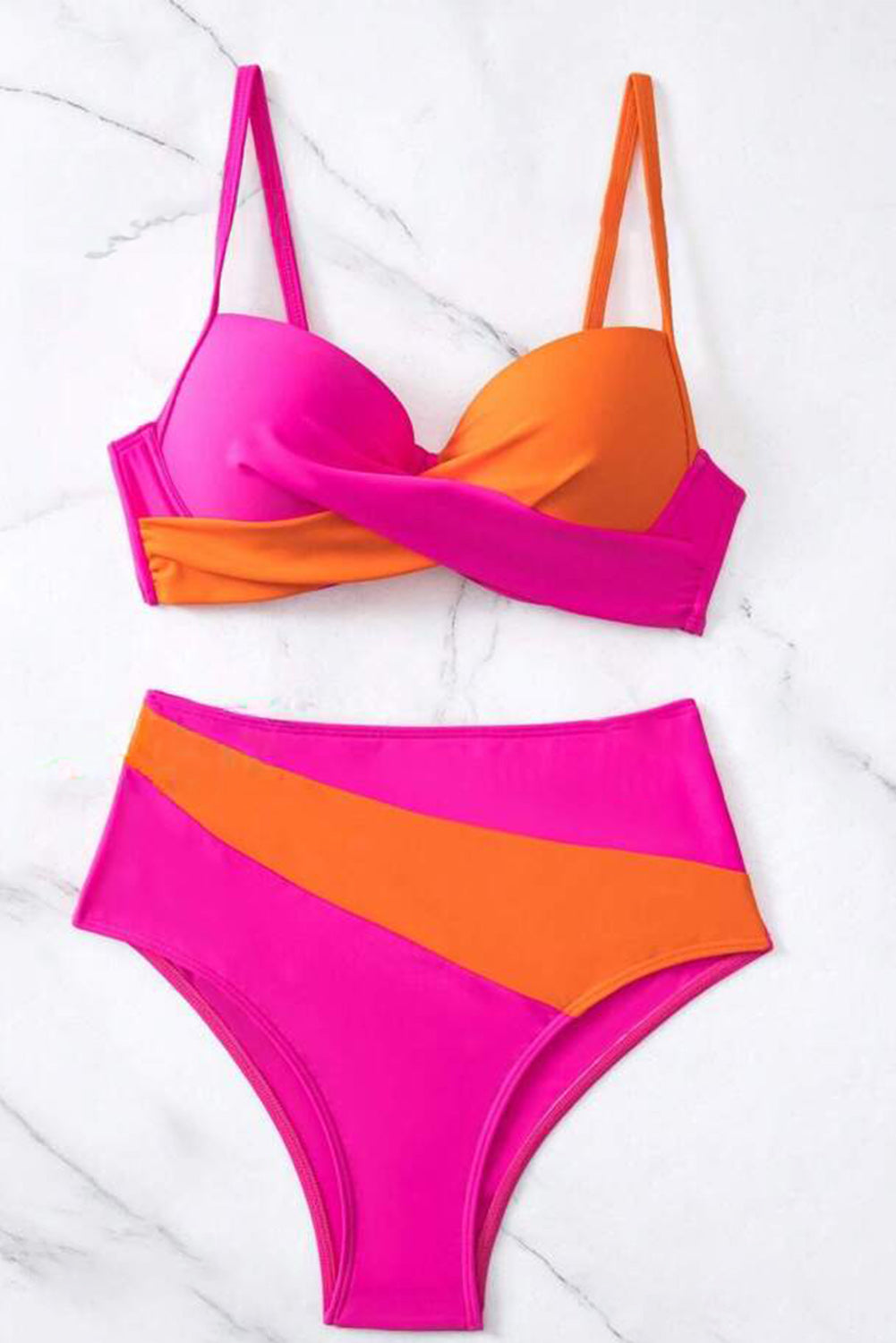 Two Tone Bathing Suit