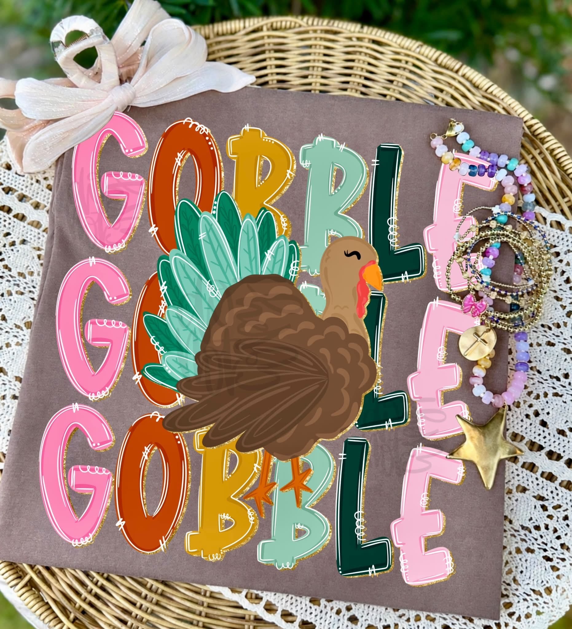Tripe Gobble Turkey Tee.