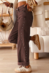 Rivet Ankle Jeans