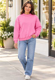 Mock Neck Sweatshirt Full Run RTS