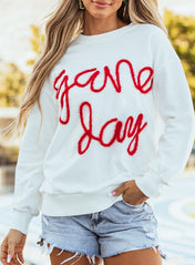 Tinsel Game Day Sweatshirt