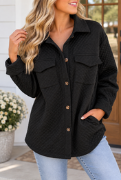 Retro Quilted Shacket