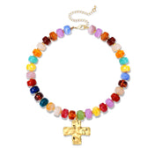 Chunky Cross Necklace