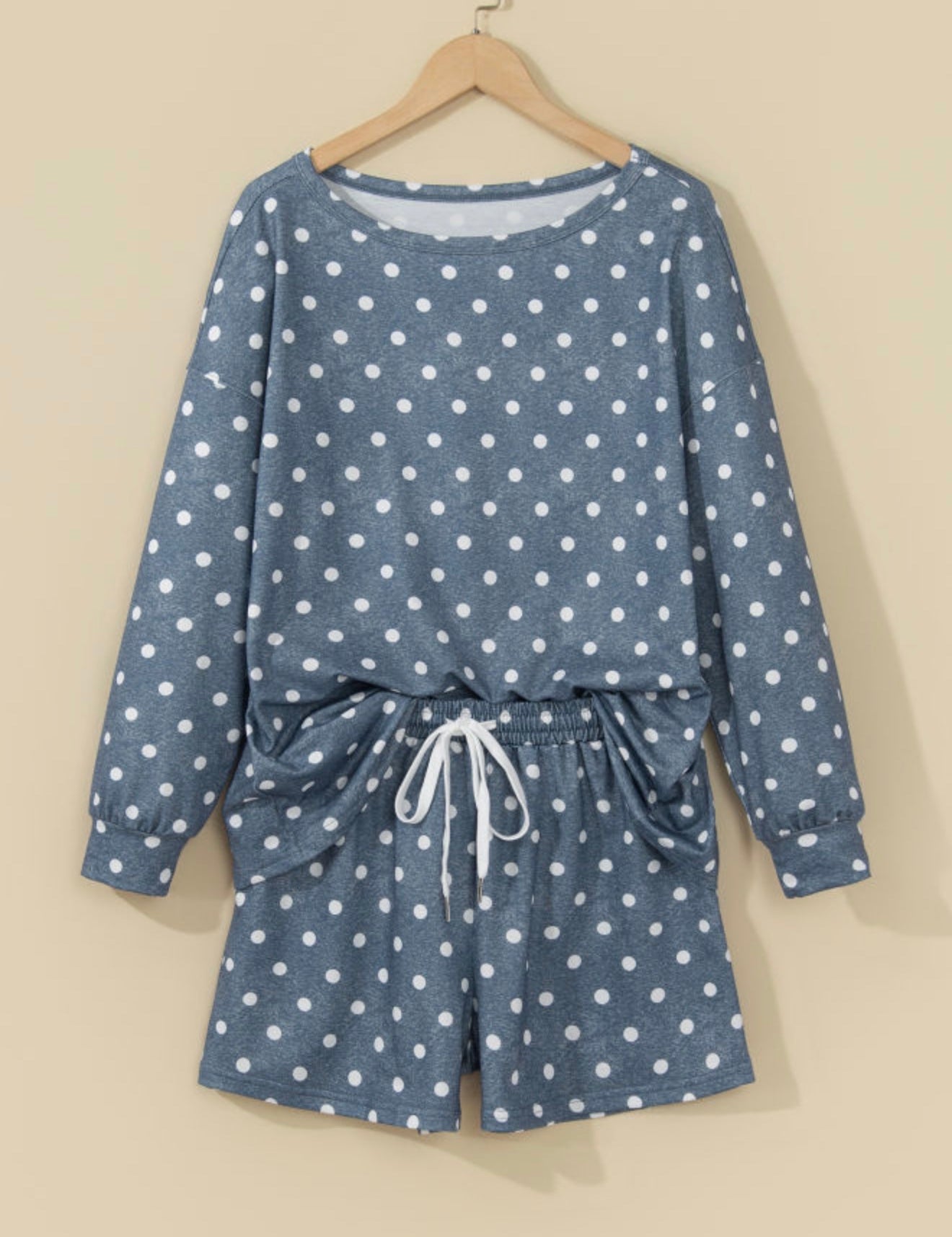 Polka Dot Loose Short Set