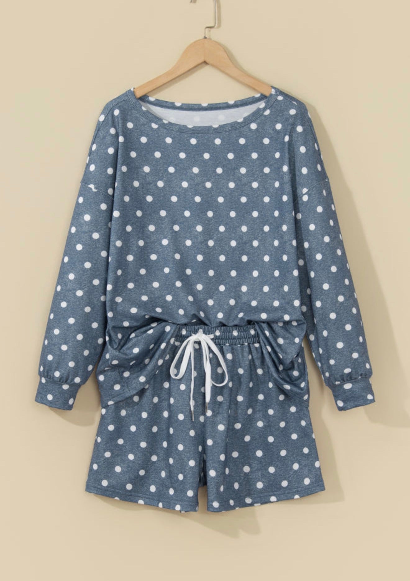 Polka Dot Loose Short Set