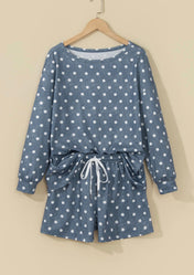 Polka Dot Loose Short Set