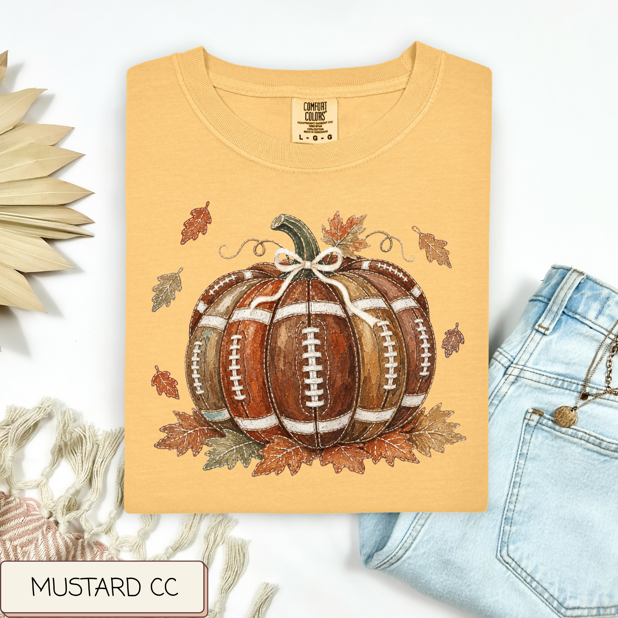 Football Pumpkin Tee.