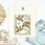 Vintage Oval Frame Mallards Tee.