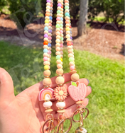 Breakaway Wooded Bead Lanyards New RTS