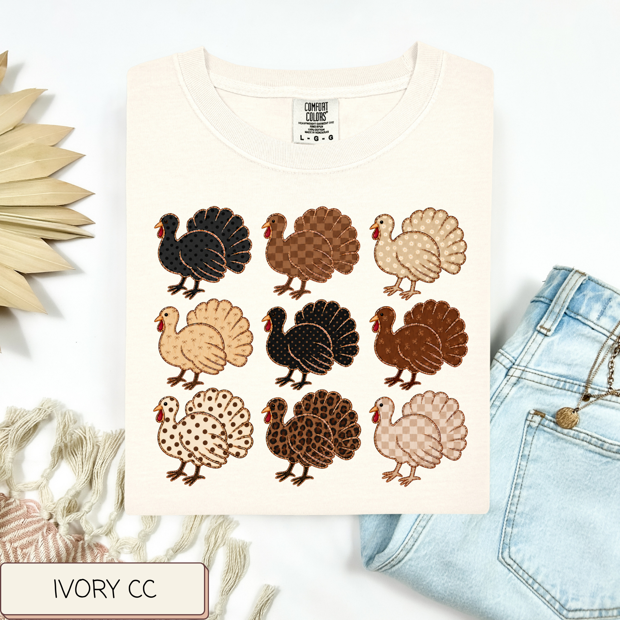 Multiprint Turkey Array Tee.