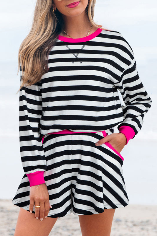 Stripe Ribbed Set LT