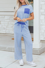 Stripe Drawstring Set