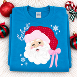 Santa Bow Hat Sweatshirt.