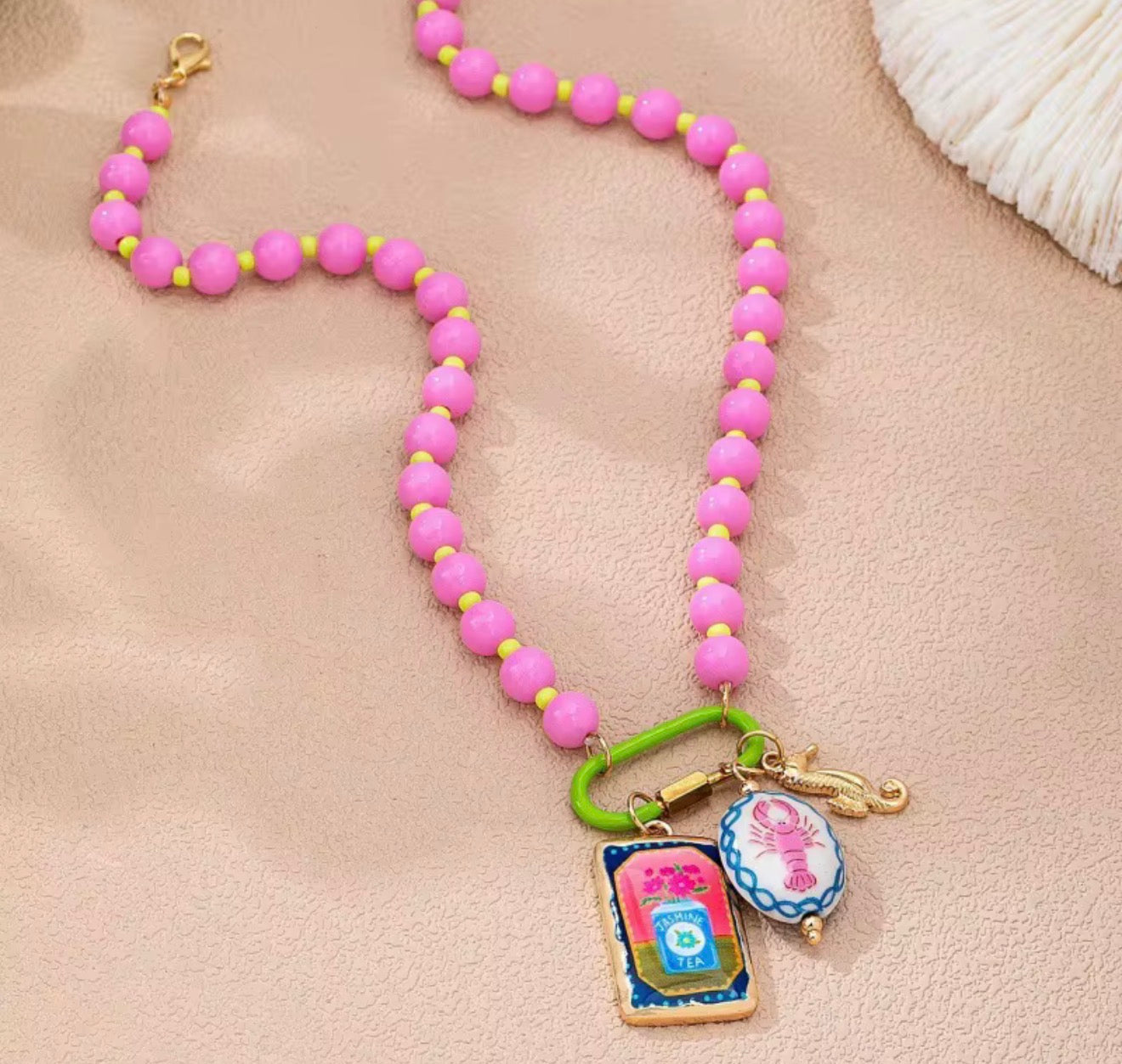 Charm Coastal Beach Necklace
