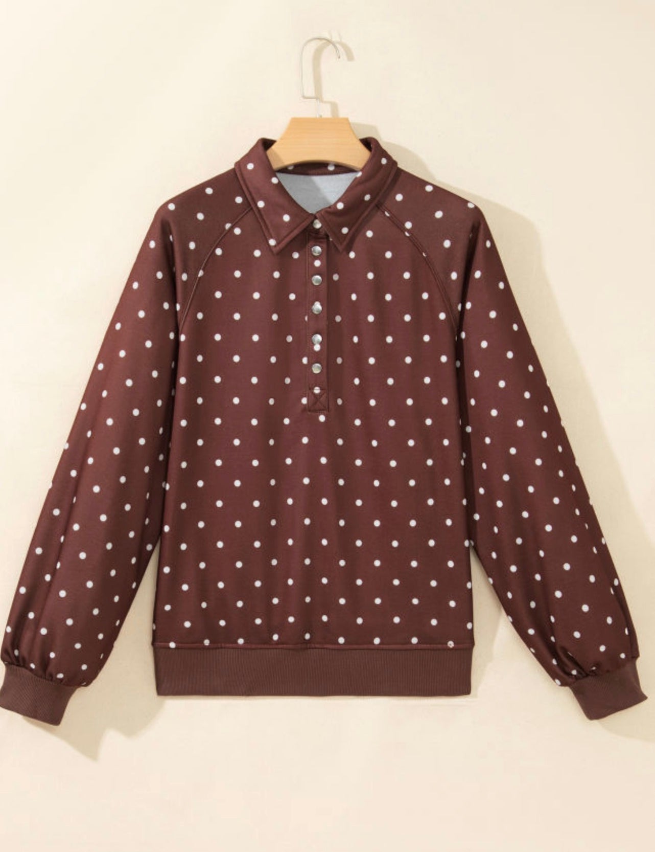 Polka Dot Pullover