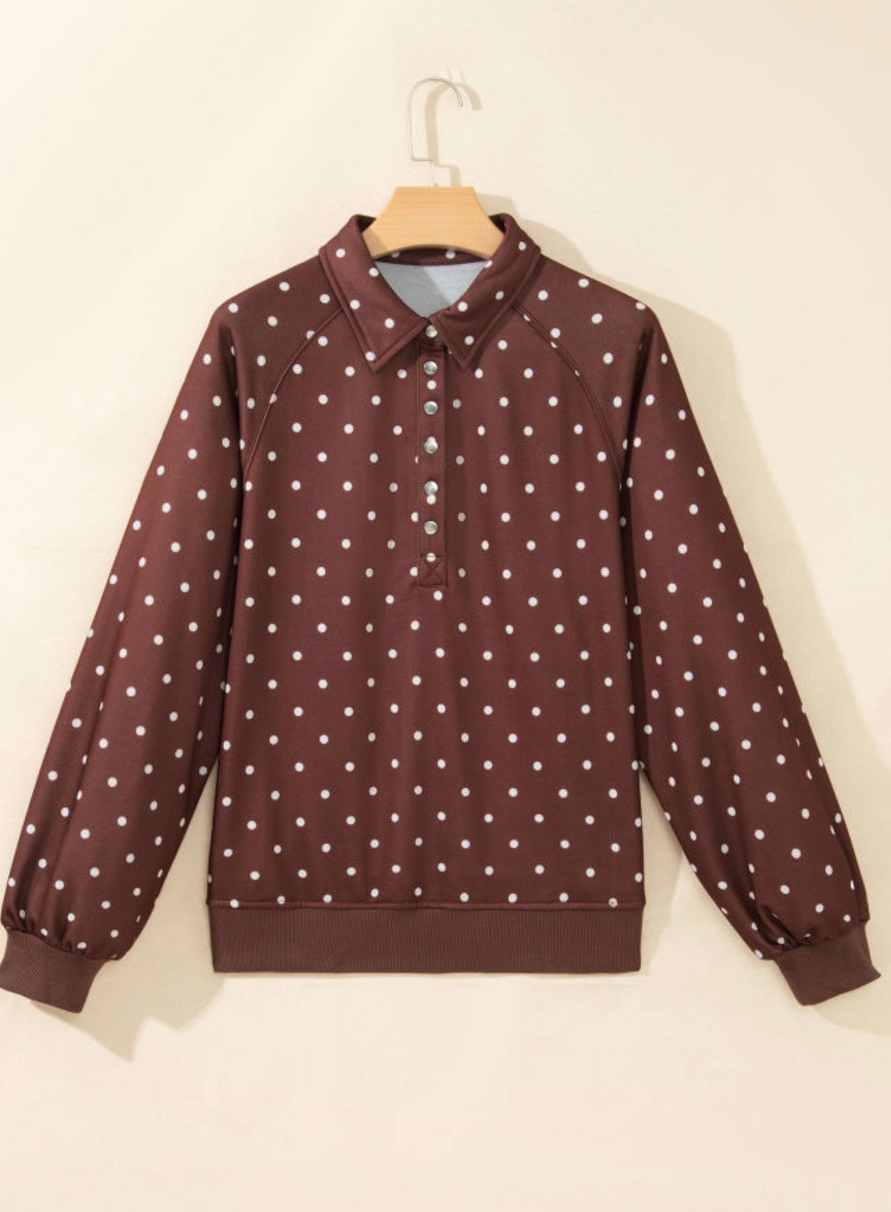 Polka Dot Pullover