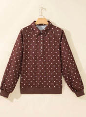 Polka Dot Pullover