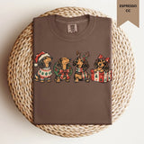 Christmas Dachshund Tee.