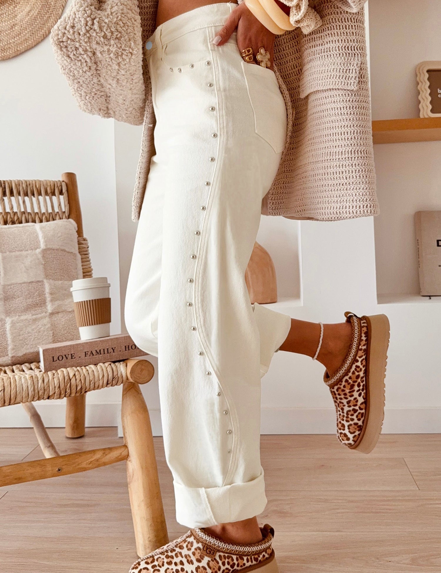 Rivet Ankle Jeans