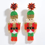 Nutcracker Beaded Earrings