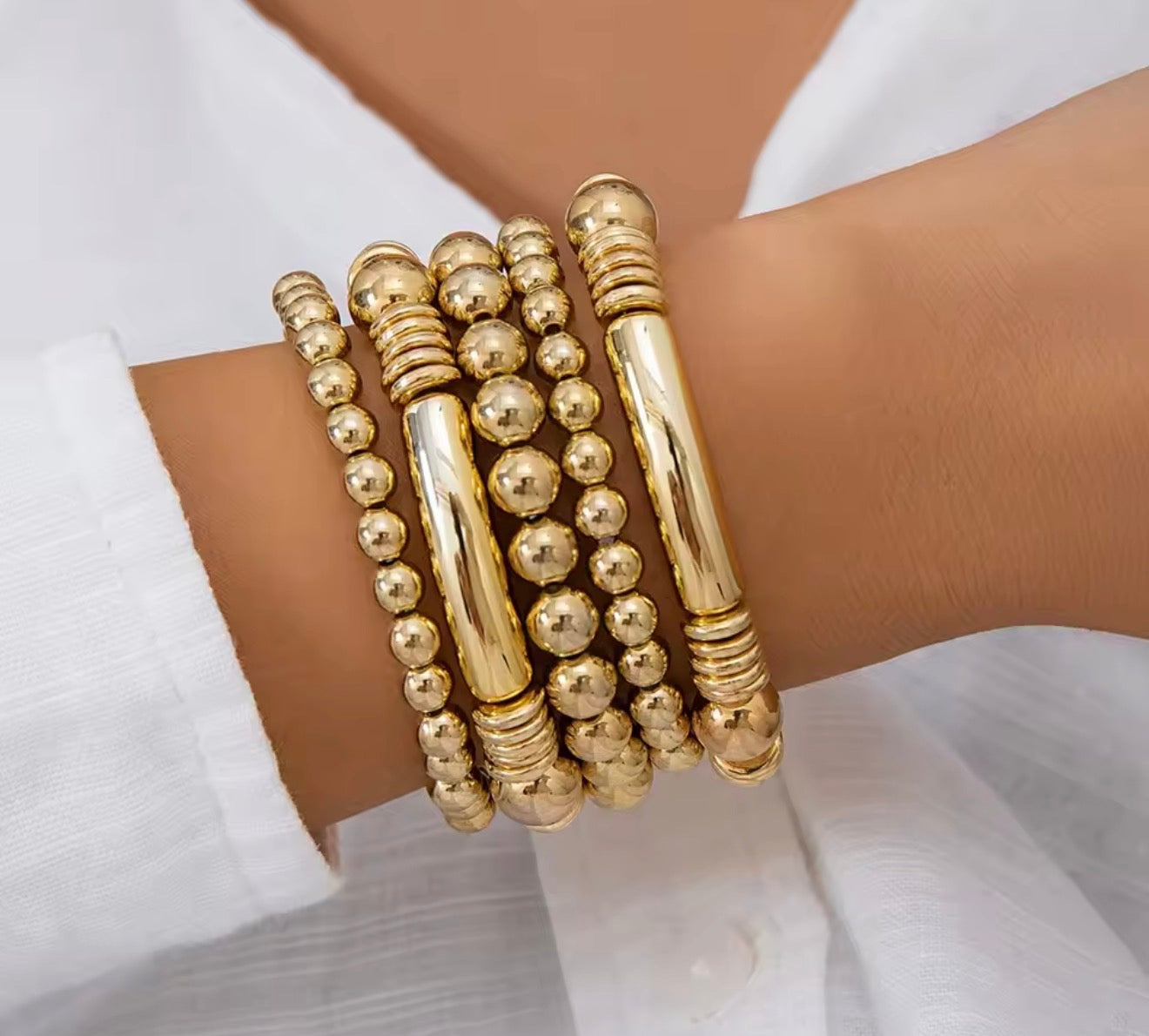 Chunky Bracelet Stack