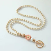 Breakaway Wooded Bead Lanyards New RTS