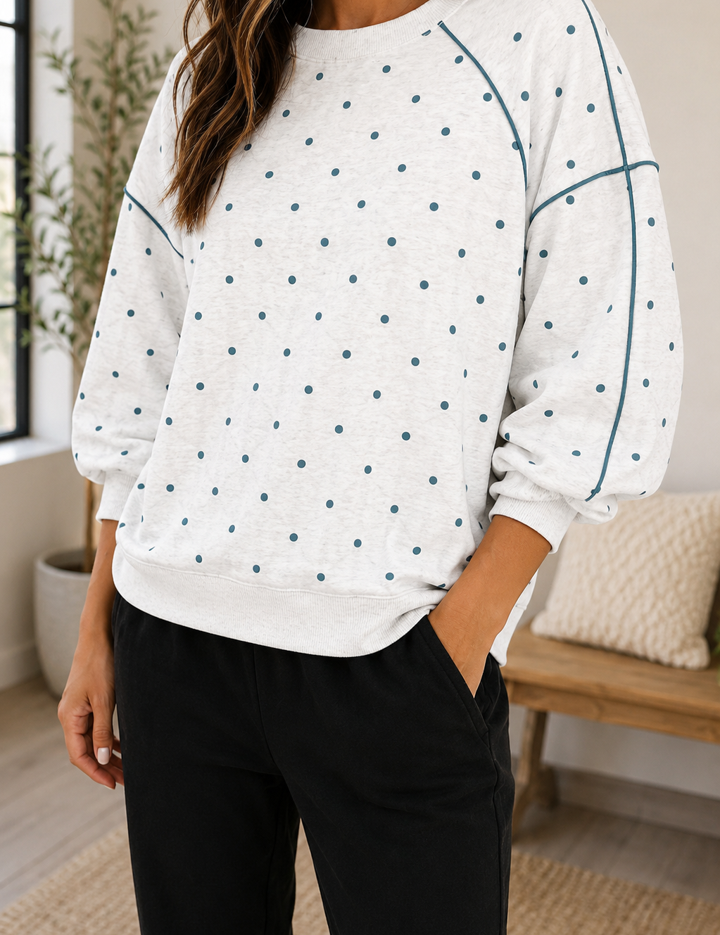 Polka Dot Top