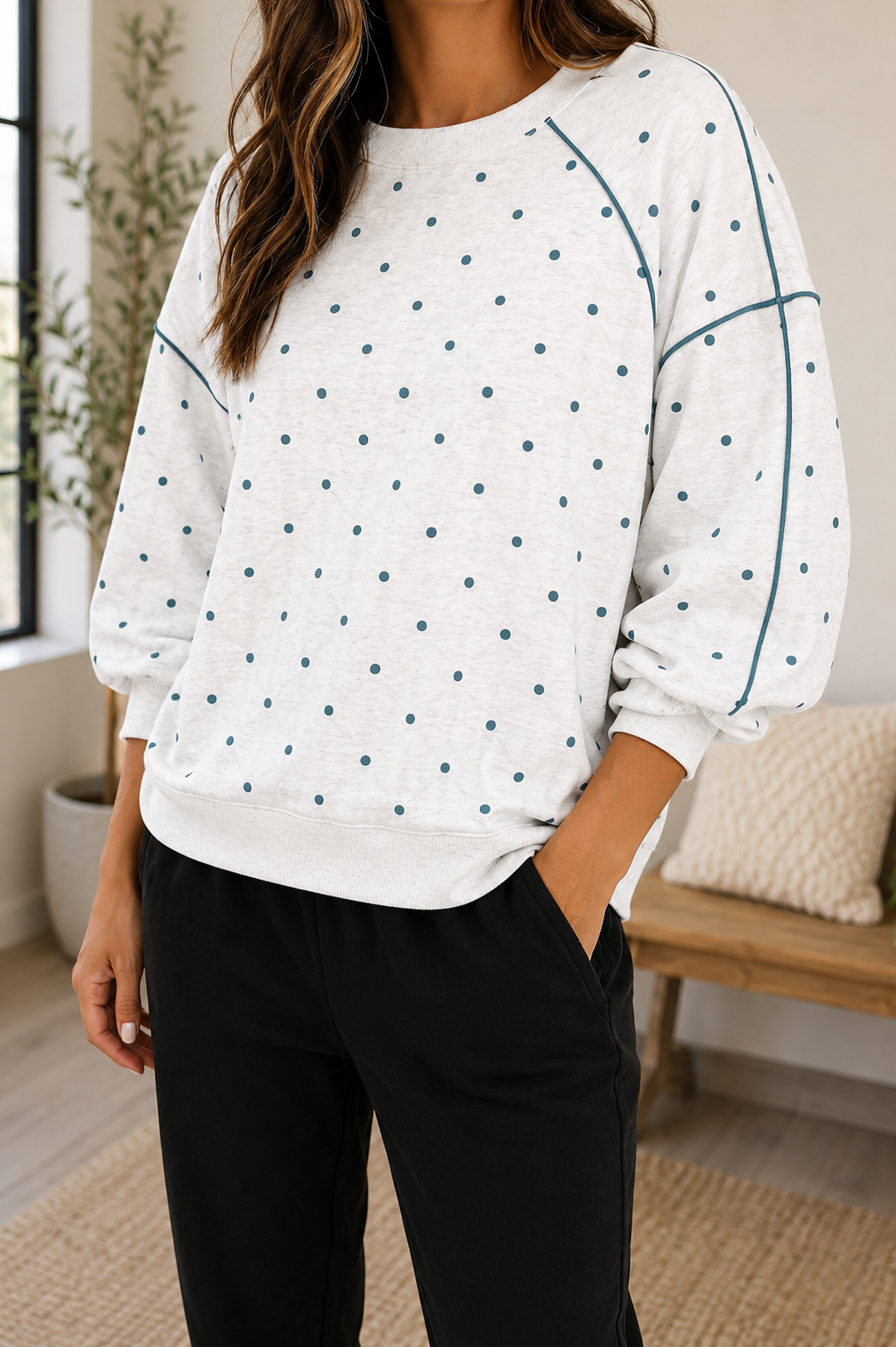 Polka Dot Top
