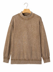 Brown Toner Washed Vintage Sweatshirt