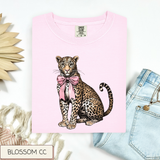 Leopard With Bow Tee.