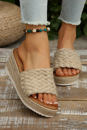 Woven Band Platform Sandals RTS