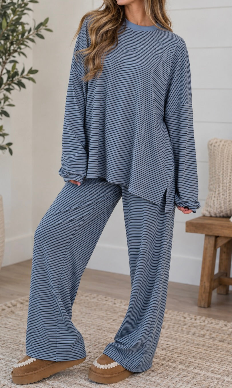 Stripe Two Piece Set *multiple colors*