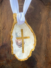 Handmade Oyster Ornament
