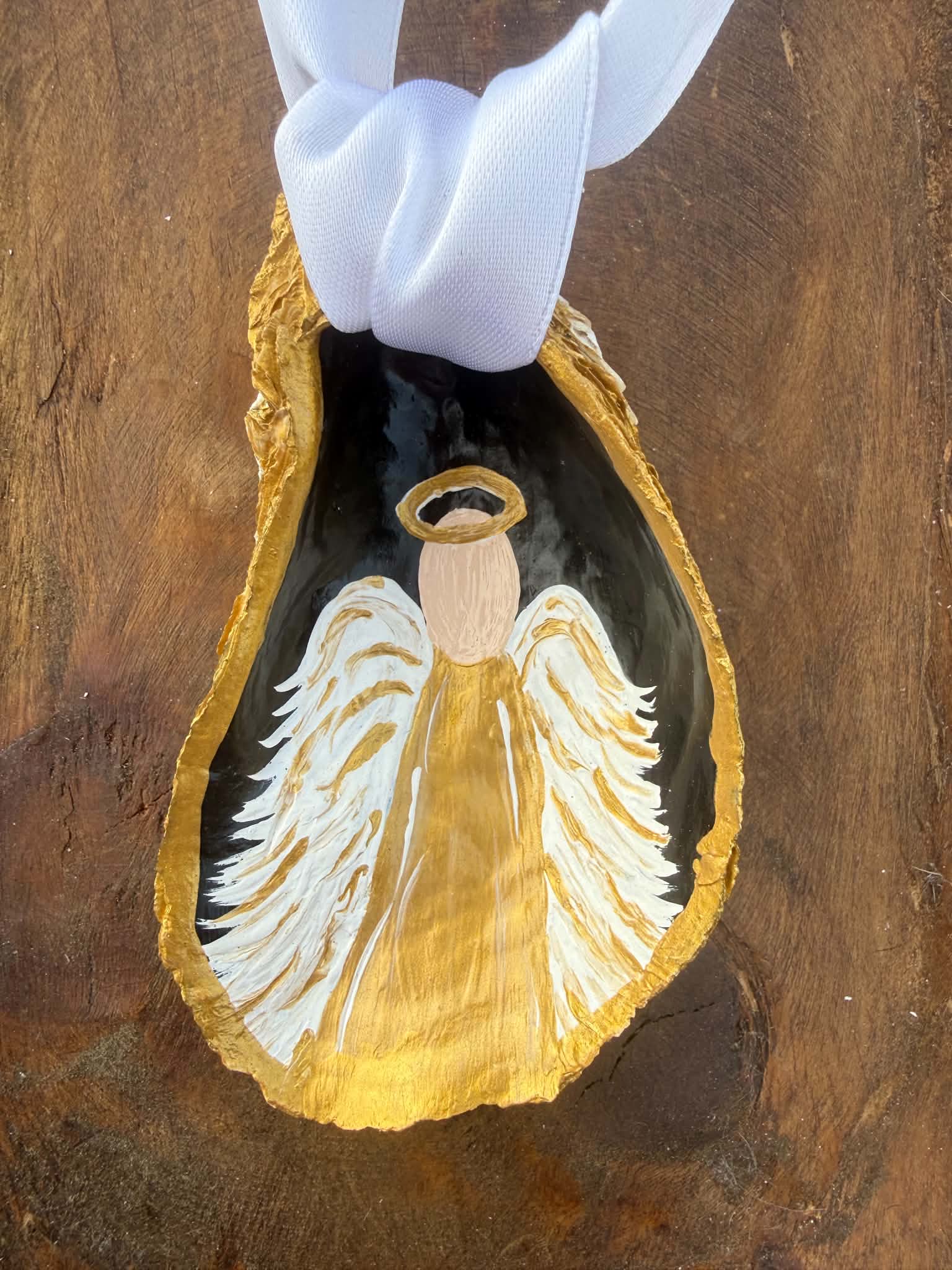 Handmade Oyster Ornament