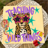 Teaching Wild Things Cheetah Tee.