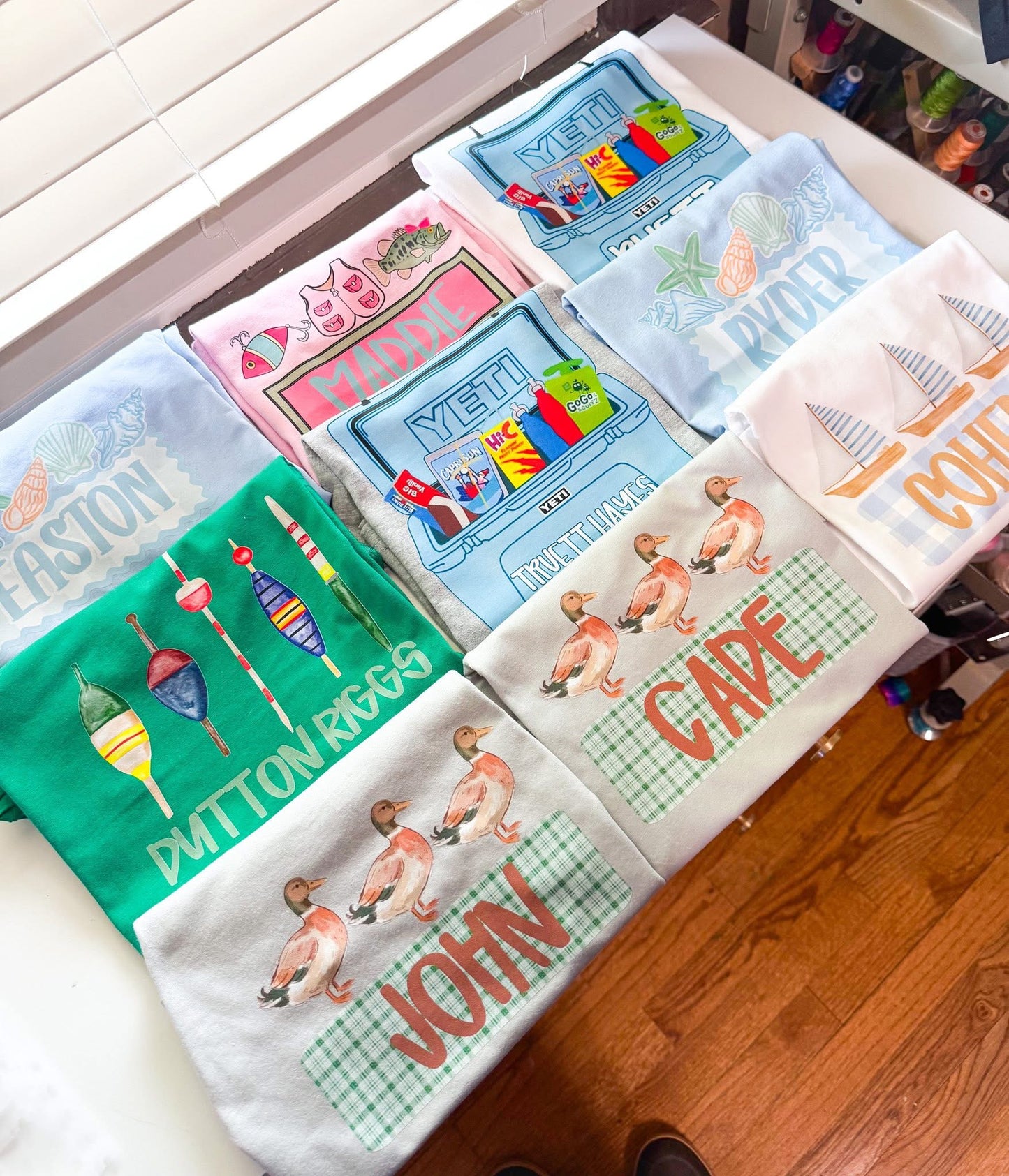 Custom Kid Tees **Multiple Designs**