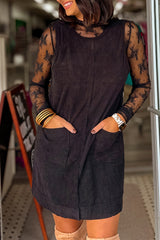 Corduroy Mini Dress