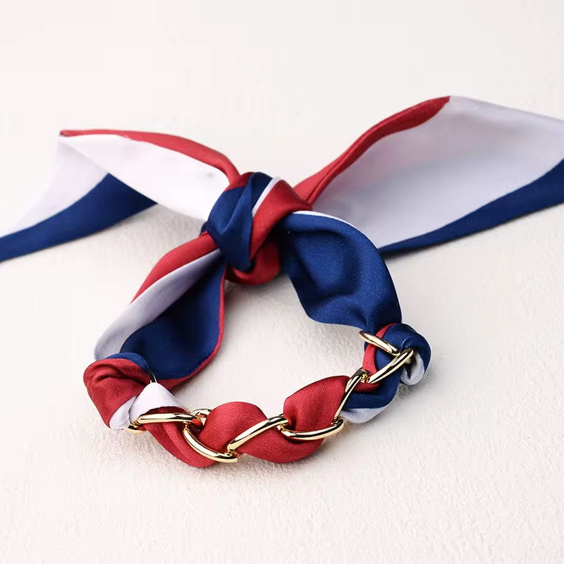 Game Day Scarf Bracelet