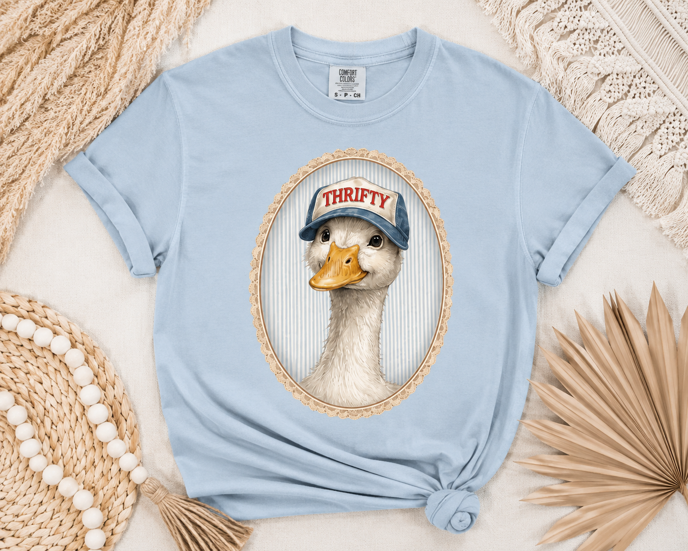 Thrifty Hat Goose Tee.