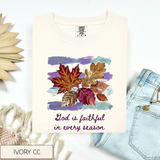 God Is Faithful Leaves Tee