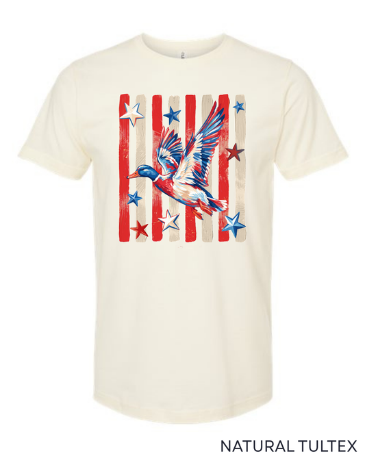 Tultex Patriotic Mallard Tee.
