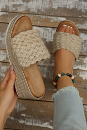 Woven Band Platform Sandals RTS