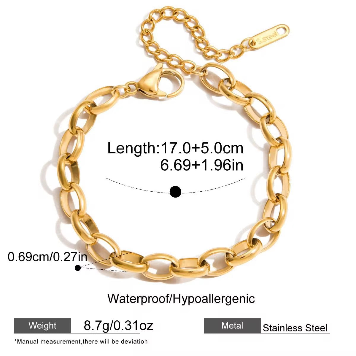 Chain Bracelet New RTS