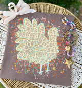 Leopard Turkey Splatter Tee.