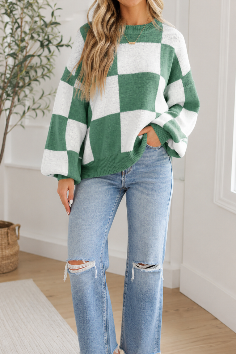 Checkered Sweater Full Run RTS