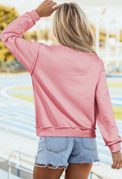 WWJD/AMEN Reversible Mock Neck Sweatshirt